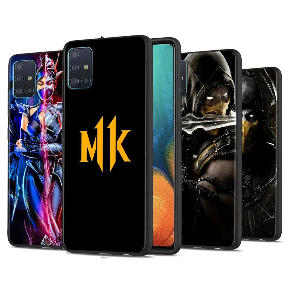 Фото Чехол для телефона Mortal Kombat Samsung Galaxy A72 A32 A42 A91 A71 A51 A41 A31 A21 мягкий черный чехол из ТПУ