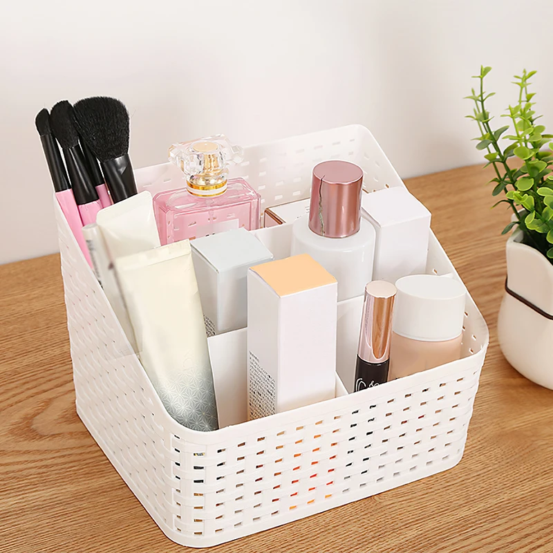 1pcs Square White Plastic Storage Box Cosmetic Remote Control Desktop Storage Box Multifunctional Creative Craft Organizer
1pcs Square White Plastic Storage Box Cosmetic Remote Control Desktop Storage Box Multifunctional Creative Craft Organizer