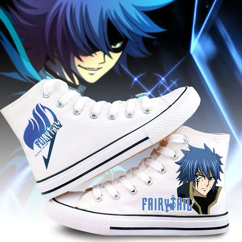 Anime Cos Fairy Tail Casual Preppy Student White plimsolls canvas shoes rope soled shoe
Anime Cos Fairy Tail Casual Preppy Student White plimsolls canvas shoes rope soled shoe