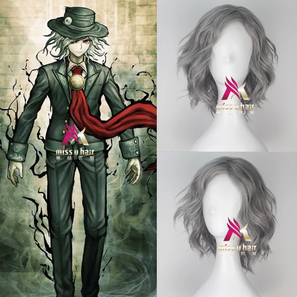 Movie Gankutsuou Wig Synthetic Heat Resistant Short Wavy Hair Peruca Pelucas Costume Cartoon Role Cosplay +wig cap
Movie Gankutsuou Wig Synthetic Heat Resistant Short Wavy Hair Peruca Pelucas Costume Cartoon Role Cosplay +wig cap