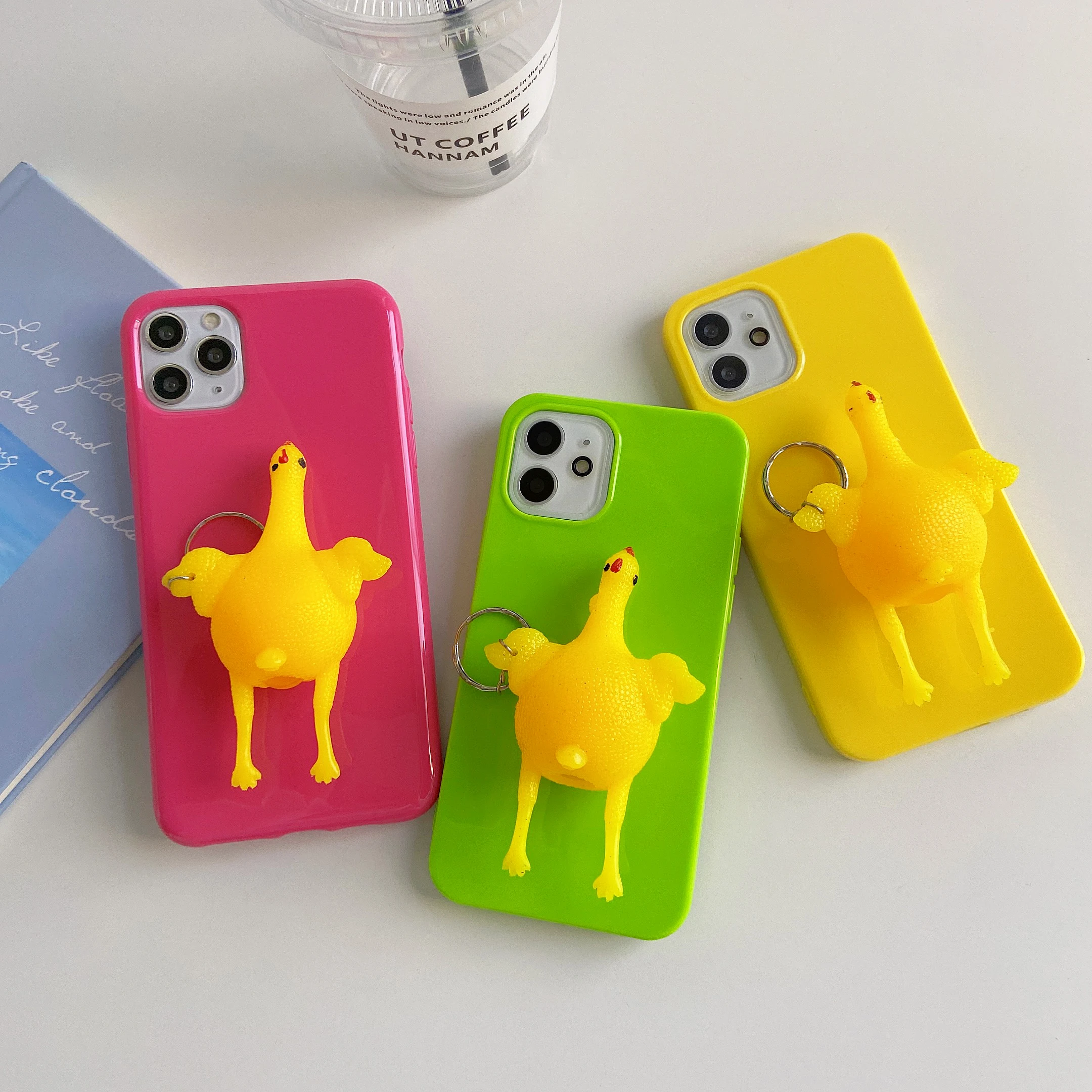 

Cartoon chicken phone case that will place an order For VIVO X21 S7 S6 S9 S10 PRO V15 PRO X9 PLUS X9S X21S X23 X30 PRO X60 X27