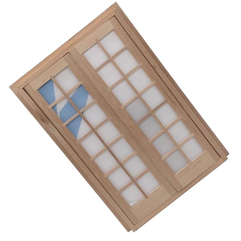 1/12 Dollhouse Mini Wooden DIY 28 Lattices Double Door Furniture Accessories Toy 
1/12 Dollhouse Mini Wooden DIY 28 Lattices Double Door Furniture Accessories Toy
