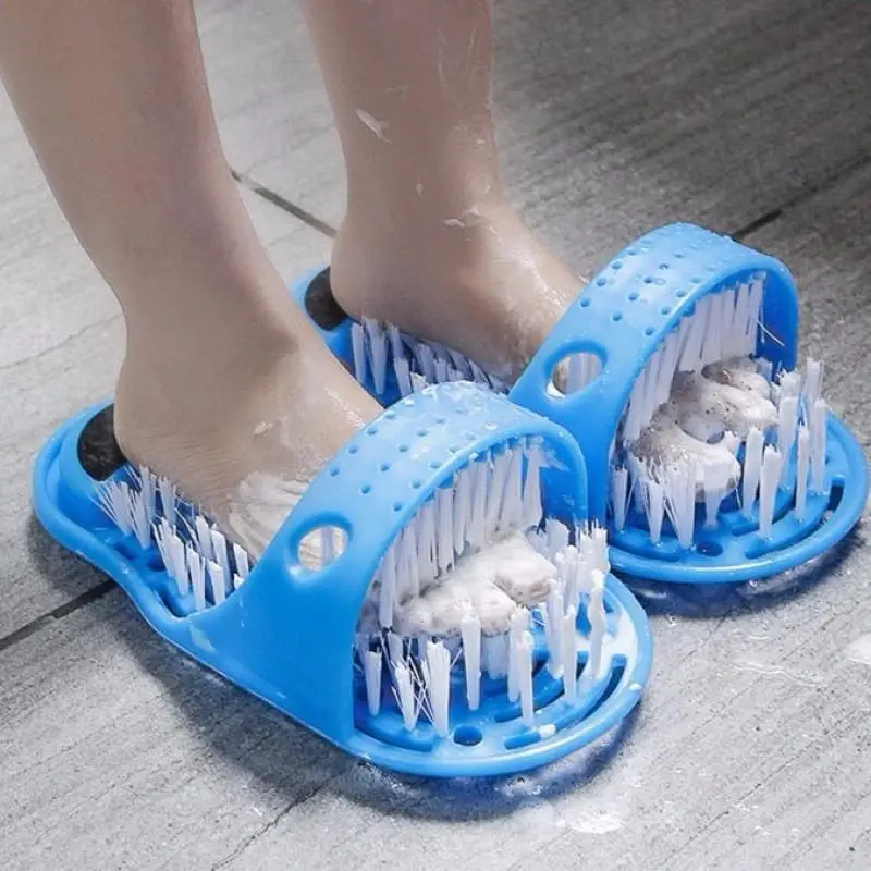 1PC Plastic Remove Dead Skin Massage Slipper Foot Scrubber Bath Shoe with Brush Household Bathroom Foot Cleaning Brush Slipper
1PC Plastic Remove Dead Skin Massage Slipper Foot Scrubber Bath Shoe with Brush Household Bathroom Foot Cleaning Brush Slipper