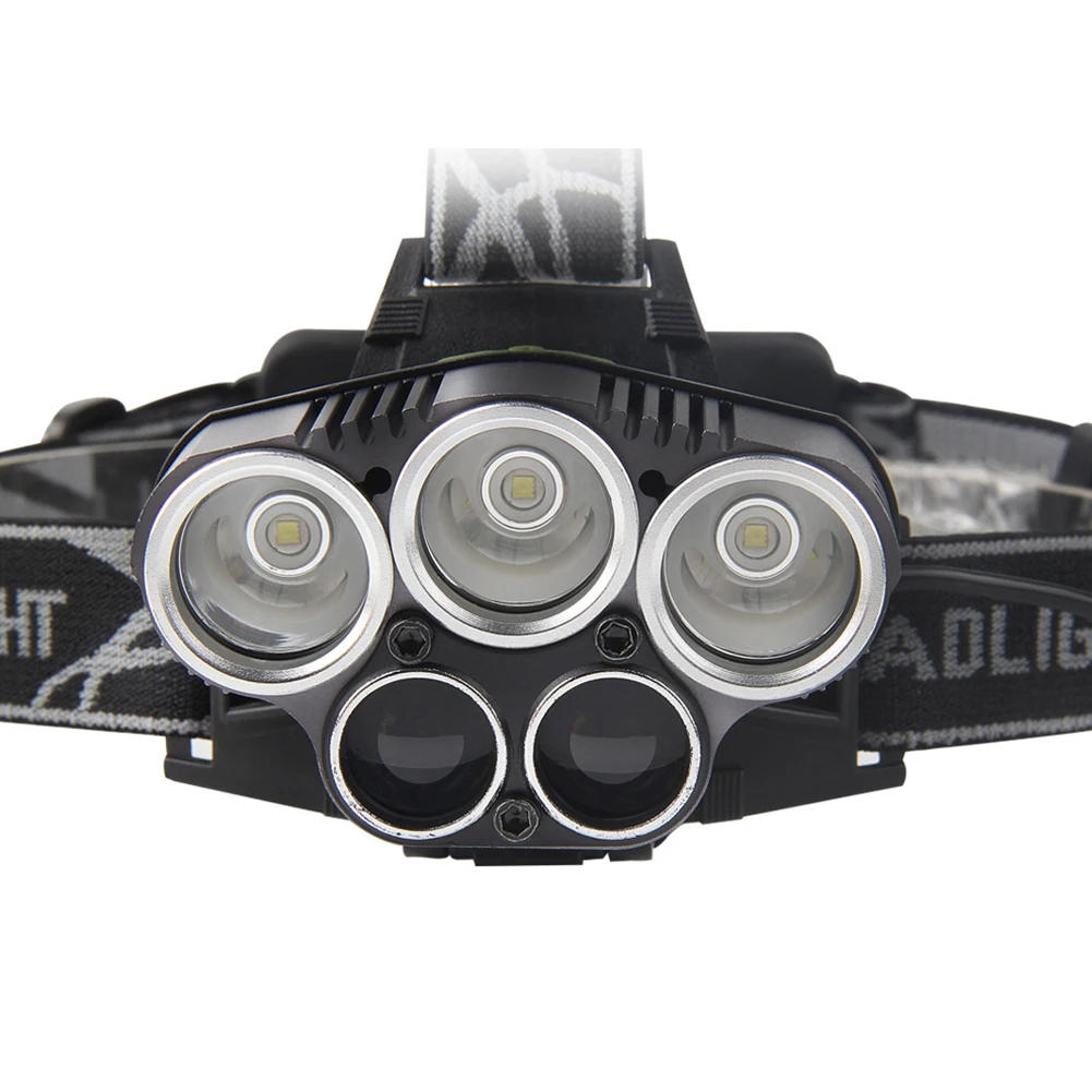 5 LED Headlamp Headlight Headlamp T6+XPE LED Head Lamp Torch Head Light Lantern Headlight for Camping Hiking Outdoors Household
5 LED Headlamp Headlight Headlamp T6+XPE LED Head Lamp Torch Head Light Lantern Headlight for Camping Hiking Outdoors Household