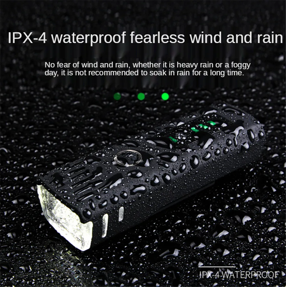 T6 LED Bicycle Light 5/10W 800LM 3/6 Modes USB Rechargeable Power Display MTB Mountain Road Bike Front Lamp Cycling Equipment
T6 LED Bicycle Light 5/10W 800LM 3/6 Modes USB Rechargeable Power Display MTB Mountain Road Bike Front Lamp Cycling Equipment