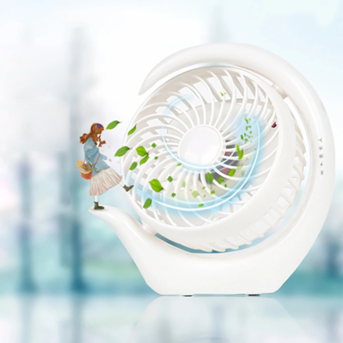 USB Rechargeable Fan Portable USB Quiet Desktop Fan Personal Cooling Fan 180 Rotation & 3 Wind Speeds Adjustable
USB Rechargeable Fan Portable USB Quiet Desktop Fan Personal Cooling Fan 180 Rotation & 3 Wind Speeds Adjustable