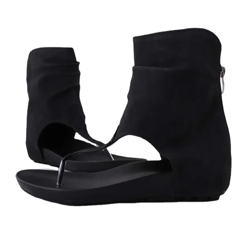 Ladies Sandals 2021 Summer New Retro Gladiator Toe High Top Solid Color Roman Shoes Fashion Comfortable Flat Casual WomenSandals
Ladies Sandals 2021 Summer New Retro Gladiator Toe High Top Solid Color Roman Shoes Fashion Comfortable Flat Casual WomenSandals