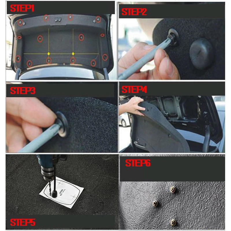 1 Pair Universal Interior Trunk Mounting Bracket Umbrella Holder Fastener With Screws For Umbrella Car Styling Auto Accessories
1 Pair Universal Interior Trunk Mounting Bracket Umbrella Holder Fastener With Screws For Umbrella Car Styling Auto Accessories