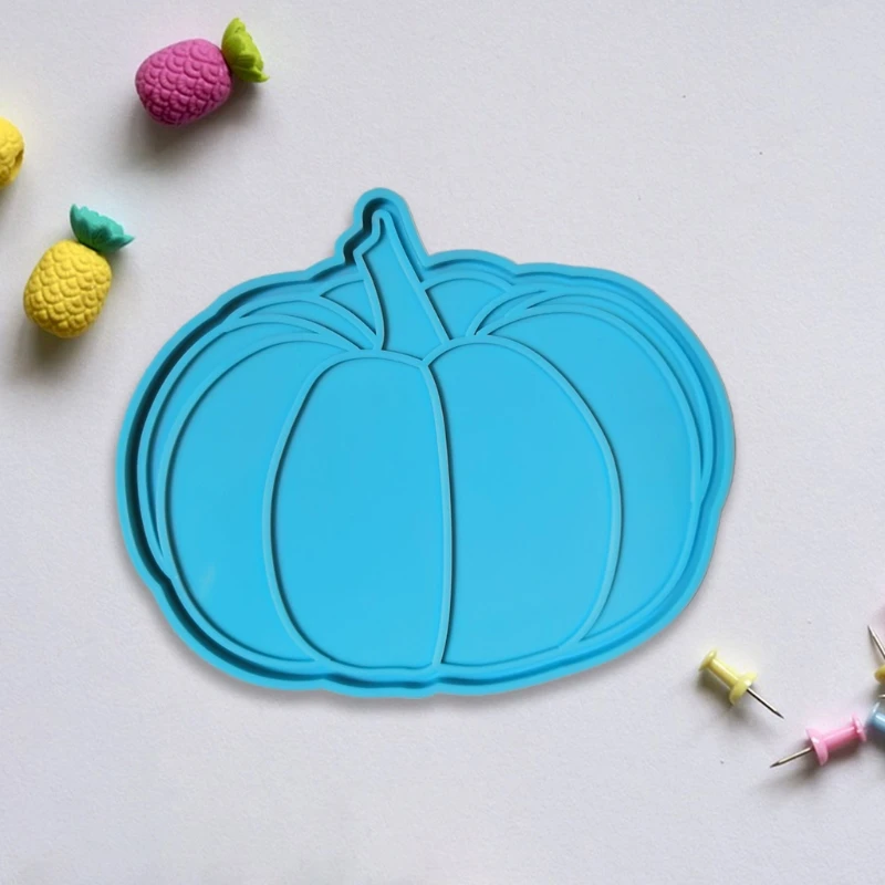 Creative Pumpkin Mat Epoxy Resin Mold Coaster Tray Silicone Mould DIY Handmade Crafts Table Decorations Cup Pad Making Tool
Creative Pumpkin Mat Epoxy Resin Mold Coaster Tray Silicone Mould DIY Handmade Crafts Table Decorations Cup Pad Making Tool