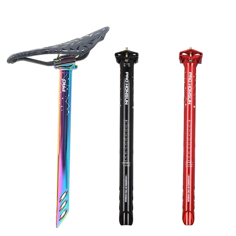 Bike Ultra-light Seatpost Seat Rod Aluminum Alloy 27.2/30.8/31.6 * 380mm Seatpost Seat Tube Seatpipe Road MTB seat tube Light
Bike Ultra-light Seatpost Seat Rod Aluminum Alloy 27.2/30.8/31.6 * 380mm Seatpost Seat Tube Seatpipe Road MTB seat tube Light