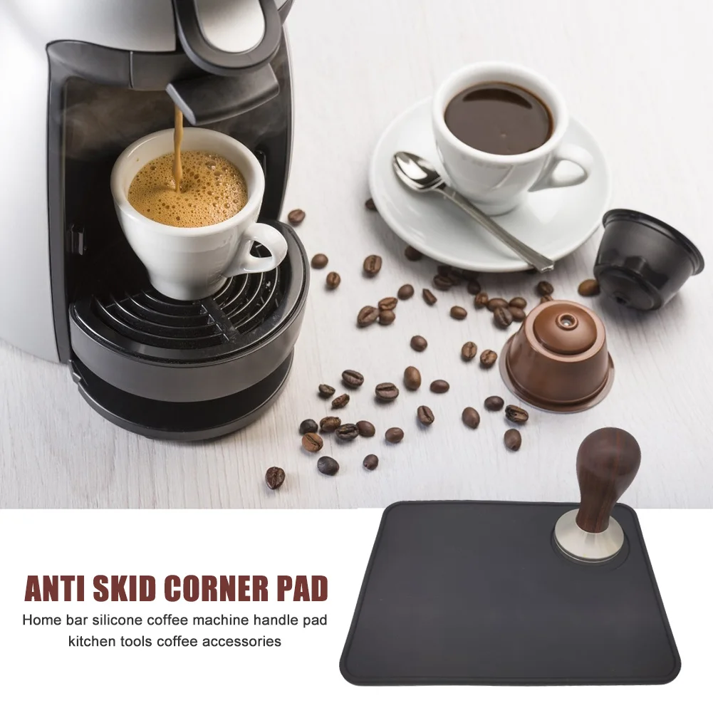 Coffee Anti-skid Mat Tamping Holder Pad Coffeeware Tampers Coffee Grind Soft Silicone Mat Square Coffee Powder Pressing Pad
Coffee Anti-skid Mat Tamping Holder Pad Coffeeware Tampers Coffee Grind Soft Silicone Mat Square Coffee Powder Pressing Pad
