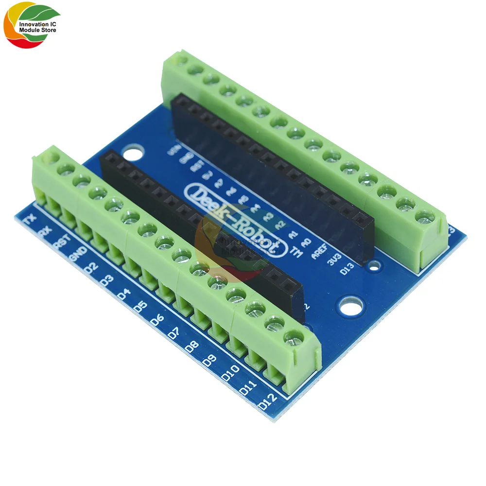 ATMEGA328P ATMEGA328P-AU NANO V3.0 3.0 Controller Adapter Expansion Board IO Shield Module Simple Extension Plate For Arduino
ATMEGA328P ATMEGA328P-AU NANO V3.0 3.0 Controller Adapter Expansion Board IO Shield Module Simple Extension Plate For Arduino