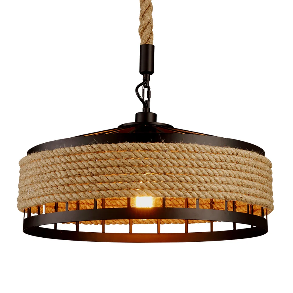 Loft pendant lamp rope hemp chandelier retaurant living room bedroom bar pub cafe light corridor office study lamp lw530334py
Loft pendant lamp rope hemp chandelier retaurant living room bedroom bar pub cafe light corridor office study lamp lw530334py