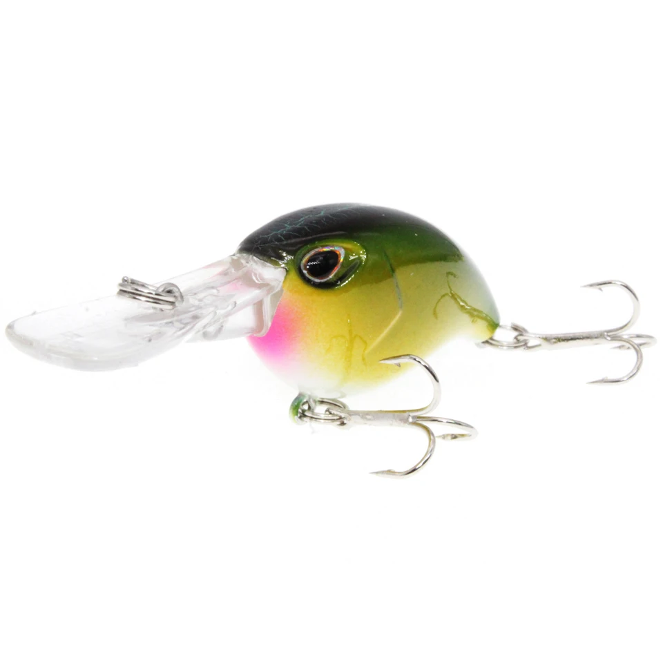 6.3cm 5.4g Black Minnow Wobblers Pike Fishing Lure Artificial Bait Hard Swimbait Mini Crankbaits Fsihing Tackle Lures
6.3cm 5.4g Black Minnow Wobblers Pike Fishing Lure Artificial Bait Hard Swimbait Mini Crankbaits Fsihing Tackle Lures