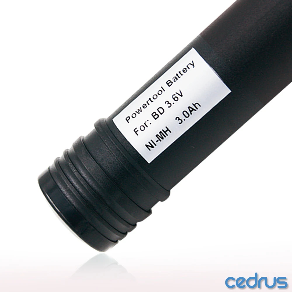 Replacement Batteries 3.6V 3000mAh Ni-MH for Black Decker VP143 VP110 VP105 VP100 Versapak Screwdriver Rechargeable Battery
Replacement Batteries 3.6V 3000mAh Ni-MH for Black Decker VP143 VP110 VP105 VP100 Versapak Screwdriver Rechargeable Battery