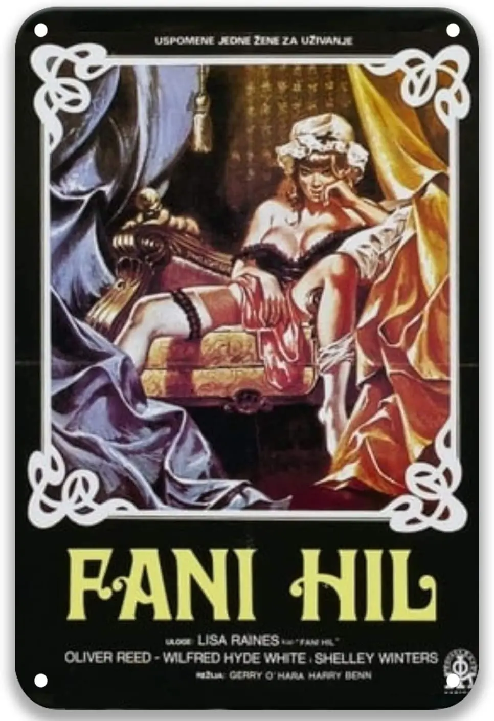 Fanny Hill (1983),Vintage Movies Metal Tin Signs Classic for Bathroom Coffee & Bar Man Party Room 8x12 Inches
Fanny Hill (1983),Vintage Movies Metal Tin Signs Classic for Bathroom Coffee & Bar Man Party Room 8x12 Inches