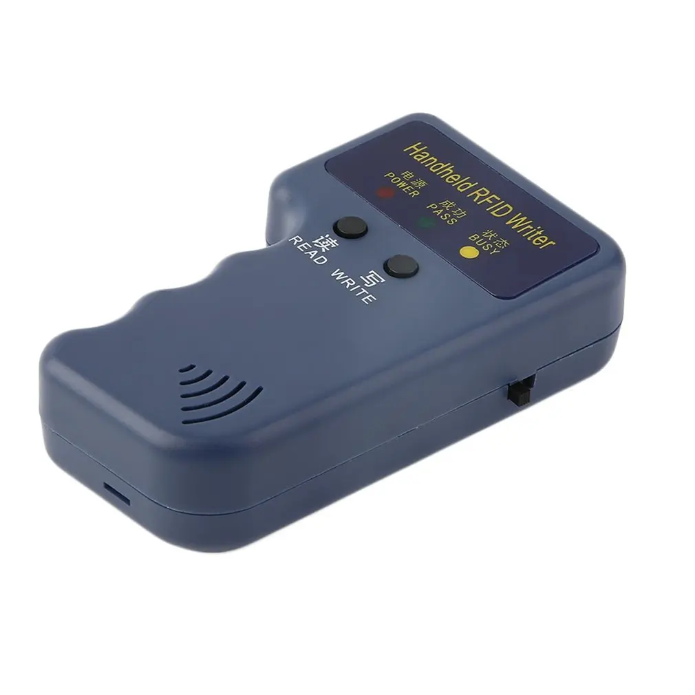 125KHz RFID Copier Writer Duplicator Programmer Reader + T5577 EM4305 Rewritable ID Keyfobs Tags Card Handheld
125KHz RFID Copier Writer Duplicator Programmer Reader + T5577 EM4305 Rewritable ID Keyfobs Tags Card Handheld