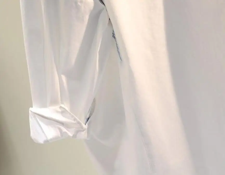 Stripe Patchwork Blouses Women 2021 Spring Summer New Tops Causal Long Sleeve Fake Two Pieces Blusas Shirt w398
Stripe Patchwork Blouses Women 2021 Spring Summer New Tops Causal Long Sleeve Fake Two Pieces Blusas Shirt w398