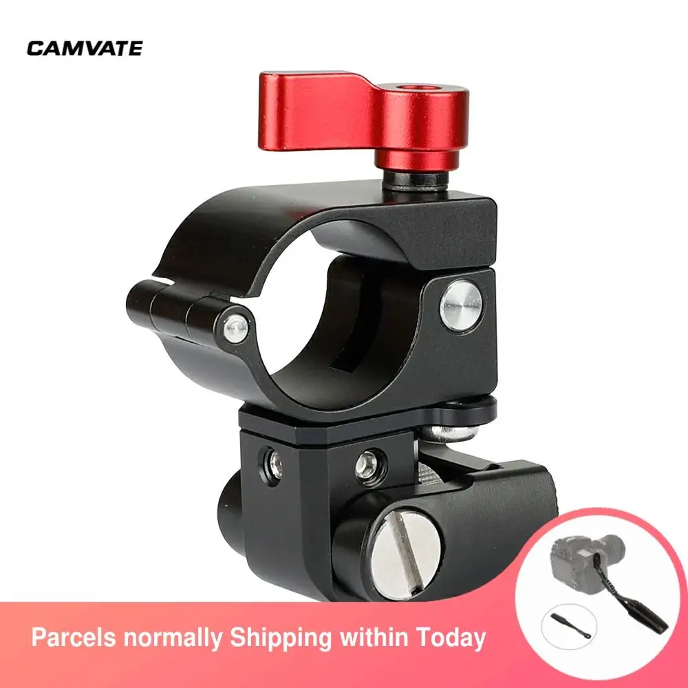 CAMVATE Standard 25mm Single Rod Clamp + Monitor Holder With 1/4"-20 Male Screw Mount For DJI Ronin-M, freefly MOVI Stabilizer
CAMVATE Standard 25mm Single Rod Clamp + Monitor Holder With 1/4"-20 Male Screw Mount For DJI Ronin-M, freefly MOVI Stabilizer