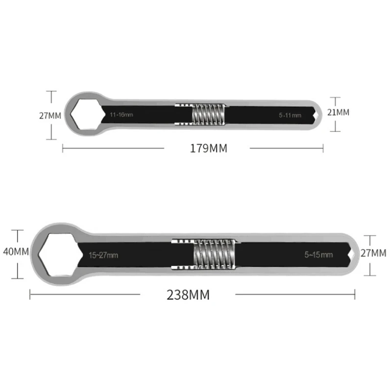 Multifunction Adjustable Wrench Double Head Spanner Universal Repair Hand Tools for Bicycle Car wholesales
Multifunction Adjustable Wrench Double Head Spanner Universal Repair Hand Tools for Bicycle Car wholesales