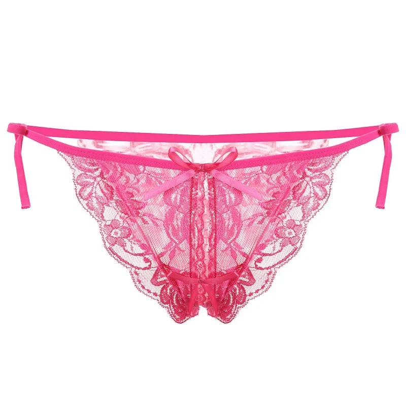 Sexy Lace Translucent Thin Belt Bow Flower Women Thong Elastic Hollow Out Breathable Brief Soft Fashion Grace Female Panties E16
Sexy Lace Translucent Thin Belt Bow Flower Women Thong Elastic Hollow Out Breathable Brief Soft Fashion Grace Female Panties E16