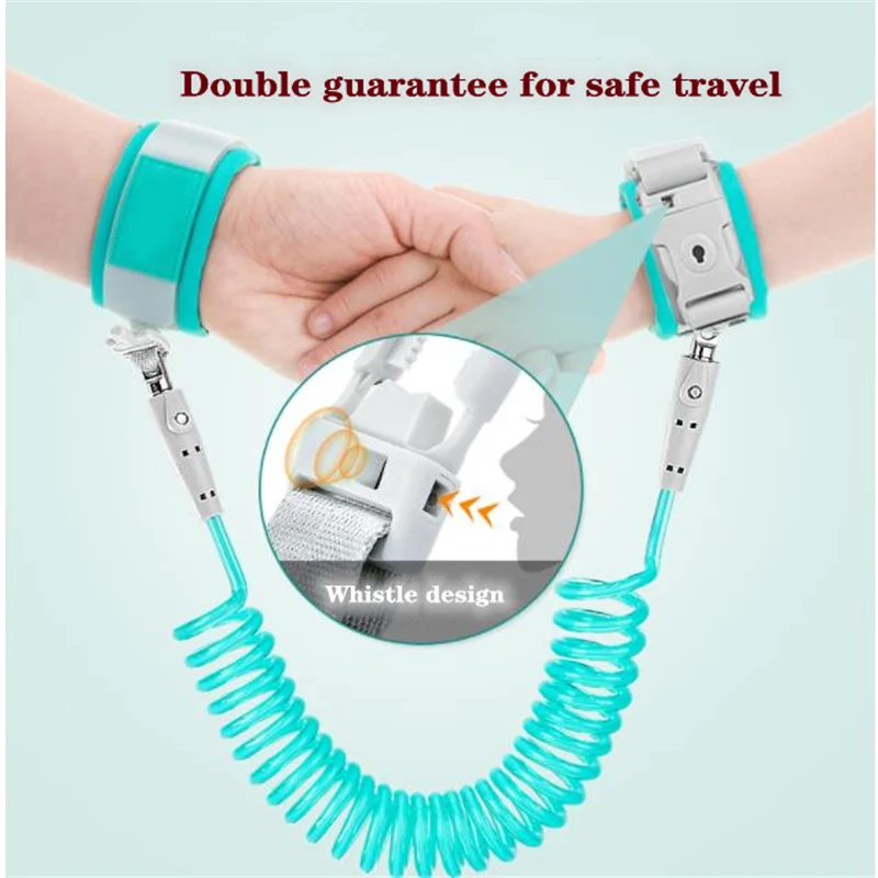 NEW Children'S Anti-Lost Traction Rope Child Safety Bracelet Whistle Function Safety Lock
NEW Children'S Anti-Lost Traction Rope Child Safety Bracelet Whistle Function Safety Lock