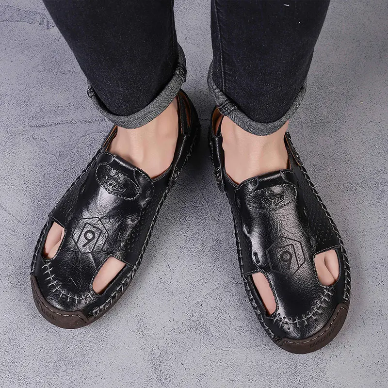 Sandalias Piel Hombre Sandals Mens Summer Men Shoes Sandal Sandalhas Masculina Leather Outdoor Walking Sandles For Unisex White
Sandalias Piel Hombre Sandals Mens Summer Men Shoes Sandal Sandalhas Masculina Leather Outdoor Walking Sandles For Unisex White