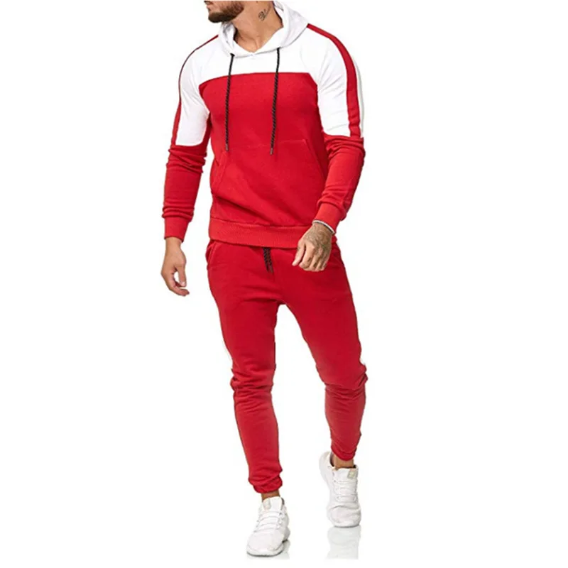 Hot Sale 2021 Men's Casual Suit Men's Sports and Leisure Patch Strip Hooded Suit Sweatshirt Men Clothing
Hot Sale 2021 Men's Casual Suit Men's Sports and Leisure Patch Strip Hooded Suit Sweatshirt Men Clothing