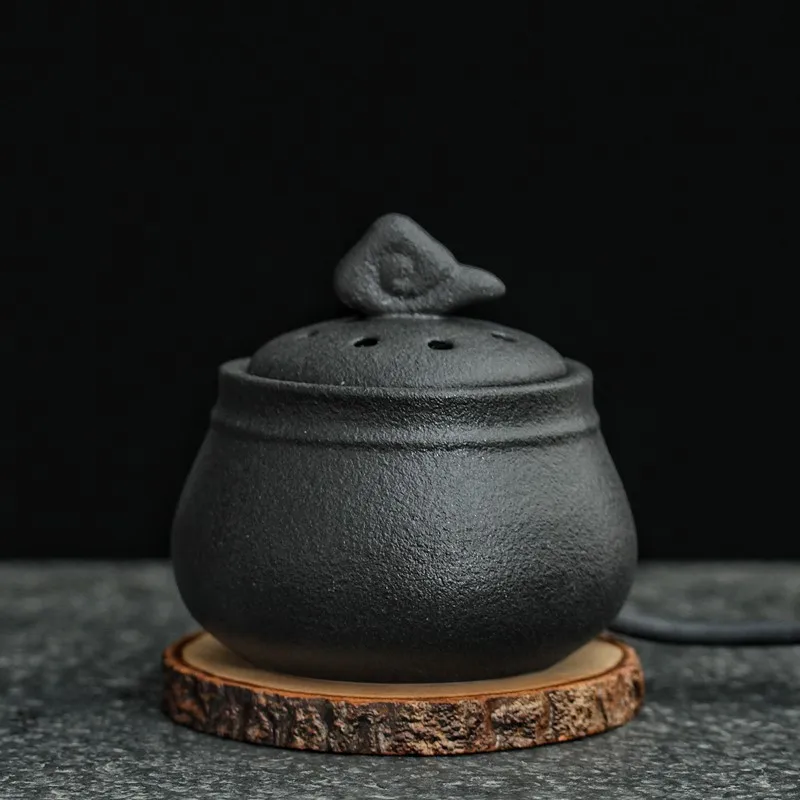 Electric Ceramic Incense Burner Stick Oil Temperature Control Incense Base Assuaging Calming Bruleur Encens Home Garden EF50XL
Electric Ceramic Incense Burner Stick Oil Temperature Control Incense Base Assuaging Calming Bruleur Encens Home Garden EF50XL