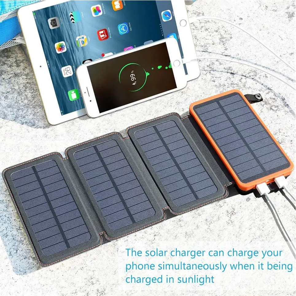 25000 MAH high-capacity solar mobile power supply and portable battery charger are suitable for smart phones and tablets
25000 MAH high-capacity solar mobile power supply and portable battery charger are suitable for smart phones and tablets
