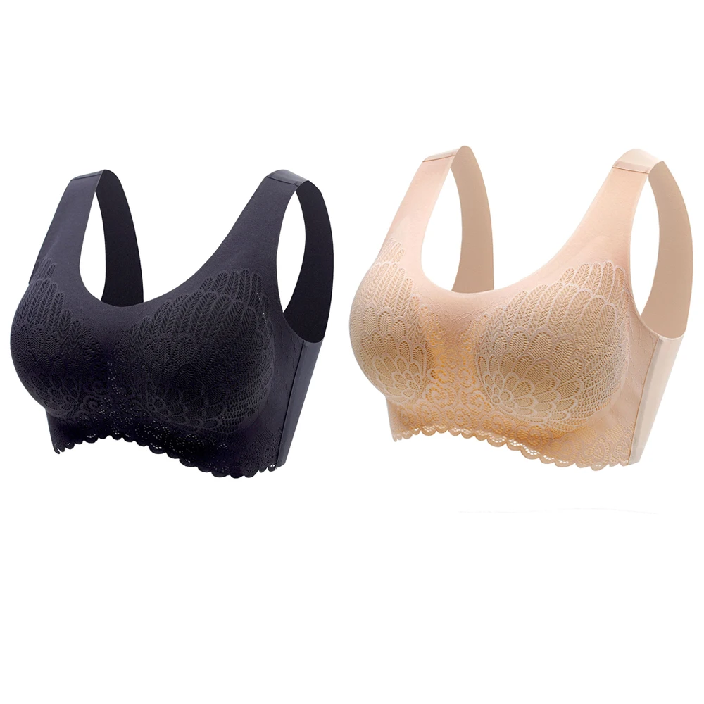 Women Sexy Lingerie Seamless Bras For Women Underwear BH Push Up Bralette Cooling Gather Plus SizeLatex Bras s Shock-proof Pad
Women Sexy Lingerie Seamless Bras For Women Underwear BH Push Up Bralette Cooling Gather Plus SizeLatex Bras s Shock-proof Pad