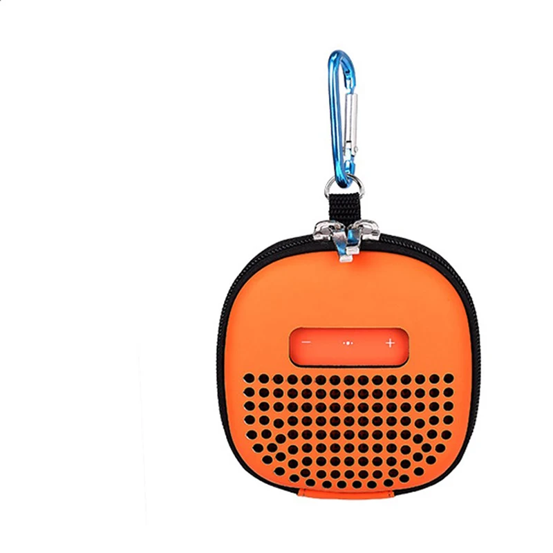 Speaker Carrying Case EVA Hard Shell Shockproof Dustproof Storage Bag With Climbing Buckle Hook Lanyard For Bose SoundLink Micro
Speaker Carrying Case EVA Hard Shell Shockproof Dustproof Storage Bag With Climbing Buckle Hook Lanyard For Bose SoundLink Micro
