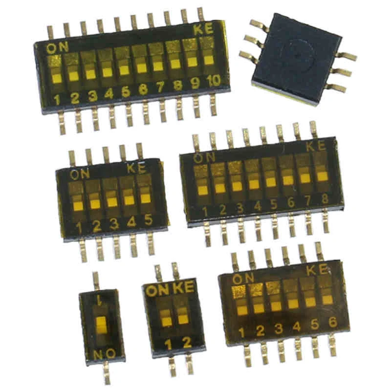 5Pcs x SMD SMT Slide Type Switch 1P 2P 3P 4P 5P 6P 8P 1.27mm Position Way DIP Black Pitch Toggle Switch Black Snap Switch
5Pcs x SMD SMT Slide Type Switch 1P 2P 3P 4P 5P 6P 8P 1.27mm Position Way DIP Black Pitch Toggle Switch Black Snap Switch