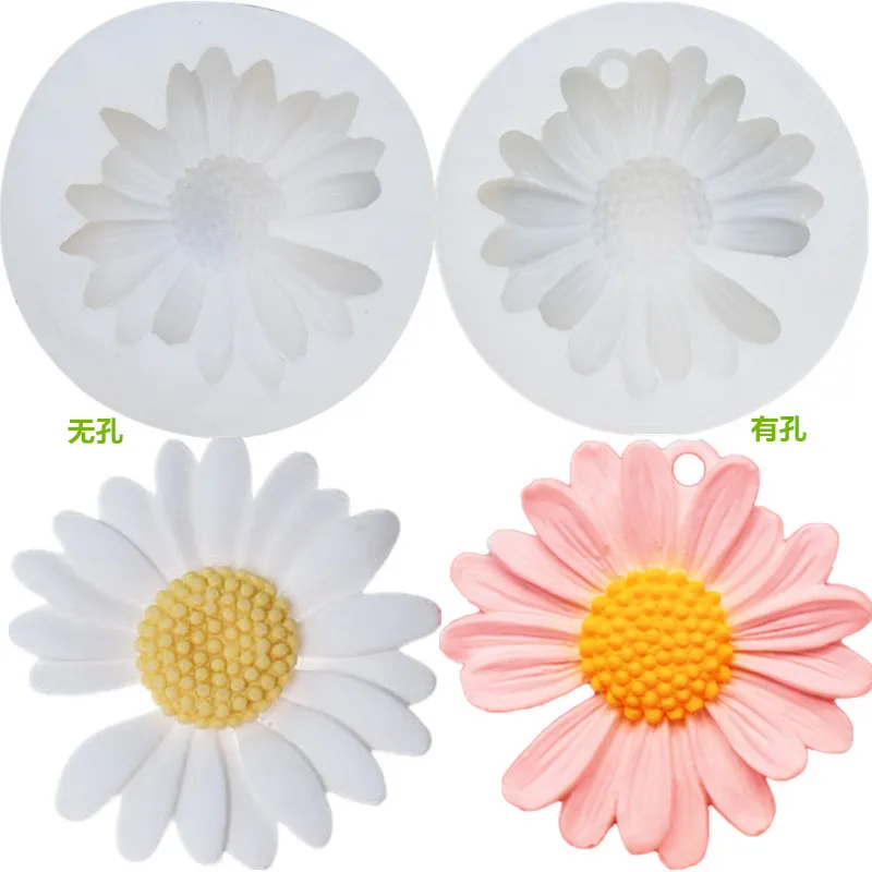 Daisy Silicone Mold Chocolate Fondant Cake Decoration Baking Tools Flower Mold Epoxy Plaster Wax Tablets
Daisy Silicone Mold Chocolate Fondant Cake Decoration Baking Tools Flower Mold Epoxy Plaster Wax Tablets