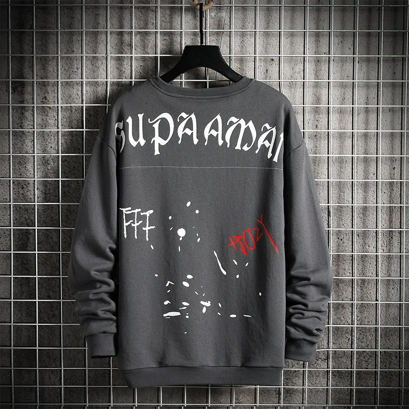 OEIN Autumn Round Neck Men's Hoodie Casual Print Long Sleeve Sweatshirt Men Hip-Hop Streetwear Trendy Pullovers Harajuku Style
OEIN Autumn Round Neck Men's Hoodie Casual Print Long Sleeve Sweatshirt Men Hip-Hop Streetwear Trendy Pullovers Harajuku Style