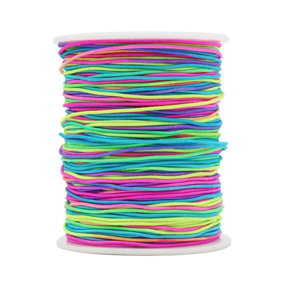 100M Colorful Strong Elastic Crystal Beading Cord For Bracelets Stretchy Thread String Necklace Jewelry Making Cords 0.8mm
100M Colorful Strong Elastic Crystal Beading Cord For Bracelets Stretchy Thread String Necklace Jewelry Making Cords 0.8mm