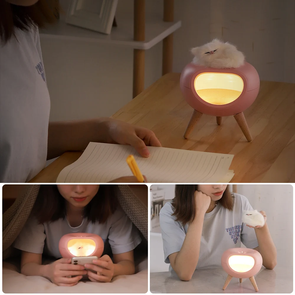 USB Cute Cat House Touch Dimming LED Night Light Kid Baby Bedroom Home Modern Indoor Study Bedside Decoration Creative Gift Lamp
USB Cute Cat House Touch Dimming LED Night Light Kid Baby Bedroom Home Modern Indoor Study Bedside Decoration Creative Gift Lamp
