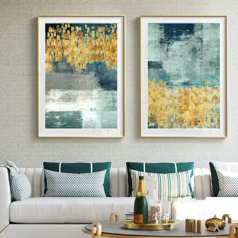 Modern Abstract Oil Painting Green Gold Canvas Poster and Print Nordic Wall Art Picture for Living Room Home Decor Mural
Modern Abstract Oil Painting Green Gold Canvas Poster and Print Nordic Wall Art Picture for Living Room Home Decor Mural
