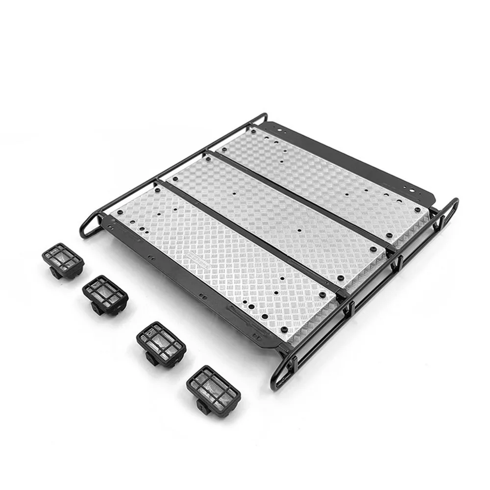 Frame Metal Roof Rack Luggage with Non-slip Pattern for TRX-6 G63 RC Car Accessories
Frame Metal Roof Rack Luggage with Non-slip Pattern for TRX-6 G63 RC Car Accessories