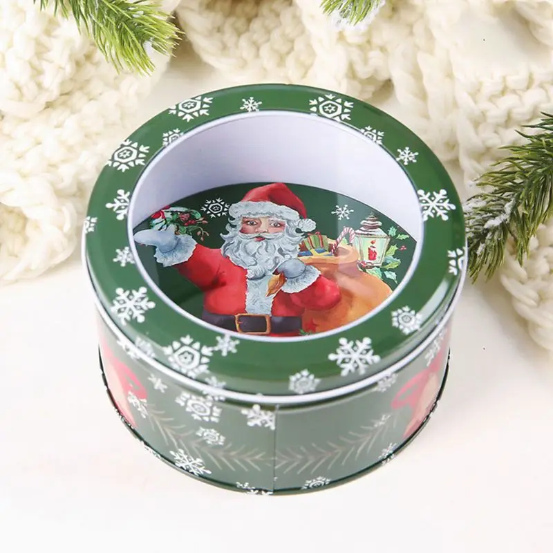 4PCS Round Transparent Lid Candy Tin Tinplate Box Candy Small Gift Christmas 896A
4PCS Round Transparent Lid Candy Tin Tinplate Box Candy Small Gift Christmas 896A