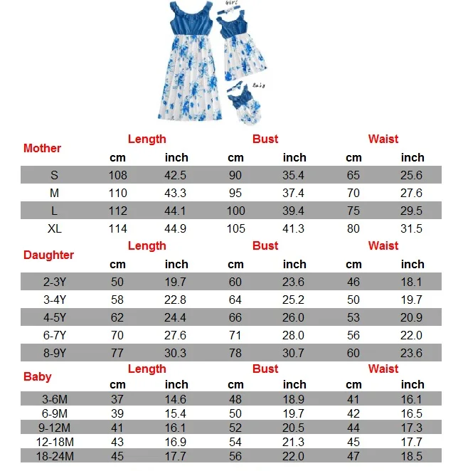 Flower Mother Daughter Macthing Dresses Family Set Ruffled Mom Baby Mommy and Me Clothes Sleeveless Women & Girls Cotton Dress
Flower Mother Daughter Macthing Dresses Family Set Ruffled Mom Baby Mommy and Me Clothes Sleeveless Women & Girls Cotton Dress