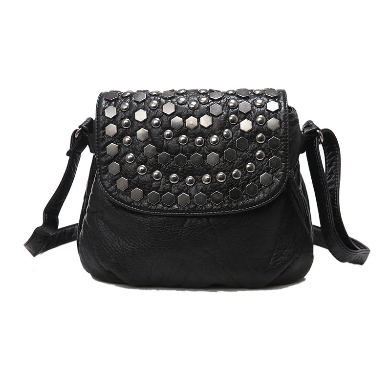 Soft PU Leather Women Messenger Bag Casual Ladies Shoulder Crossbody Bag Female Vintage Rivet Handbag Black bolsa feminina
Soft PU Leather Women Messenger Bag Casual Ladies Shoulder Crossbody Bag Female Vintage Rivet Handbag Black bolsa feminina