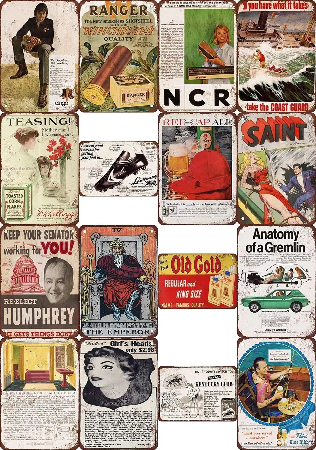 Metal Tin Signs NCR Ranger Retro Winchester Escopeta proyectiles Decor Wall Stickers Plaque Plate Club Classical Retro Painting
Metal Tin Signs NCR Ranger Retro Winchester Escopeta proyectiles Decor Wall Stickers Plaque Plate Club Classical Retro Painting