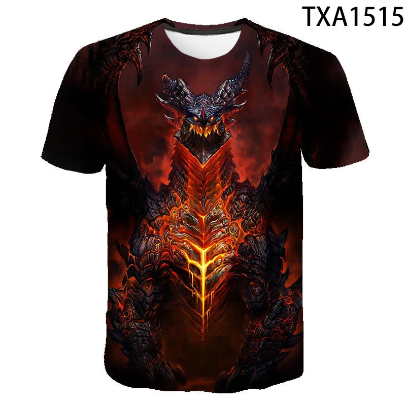 2021 New Summer Warcraft Casual 3D T shirt Men Women Children Fashion Streetwear Boy Girl Kids Printed T-shirt Cool Tops Tee
2021 New Summer Warcraft Casual 3D T shirt Men Women Children Fashion Streetwear Boy Girl Kids Printed T-shirt Cool Tops Tee