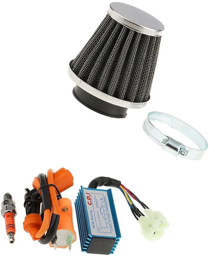 CDI + Ignition Coil + Air Filter 42mm For GY6 50cc-125cc ATV Motorcycle Part
CDI + Ignition Coil + Air Filter 42mm For GY6 50cc-125cc ATV Motorcycle Part