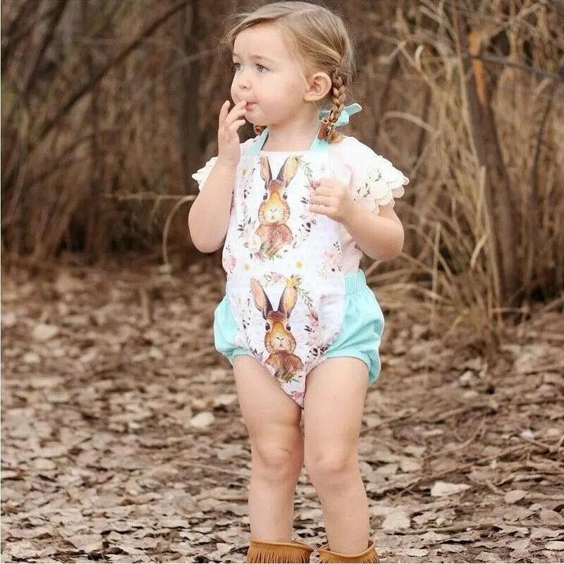 Easter Bunny One Pieces Clothes Newborn Kids Baby Girls Romper Jumpsuit Outfit Set
Easter Bunny One Pieces Clothes Newborn Kids Baby Girls Romper Jumpsuit Outfit Set