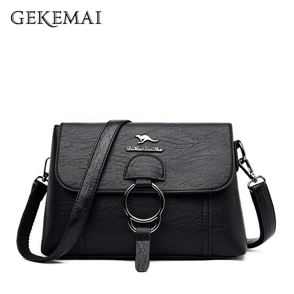 Letter Design Ladies Shoulder Bags New High Quality Leather Messenger Bag Solid Color Multifunctional Women Travel Bags Bolsos
Letter Design Ladies Shoulder Bags New High Quality Leather Messenger Bag Solid Color Multifunctional Women Travel Bags Bolsos