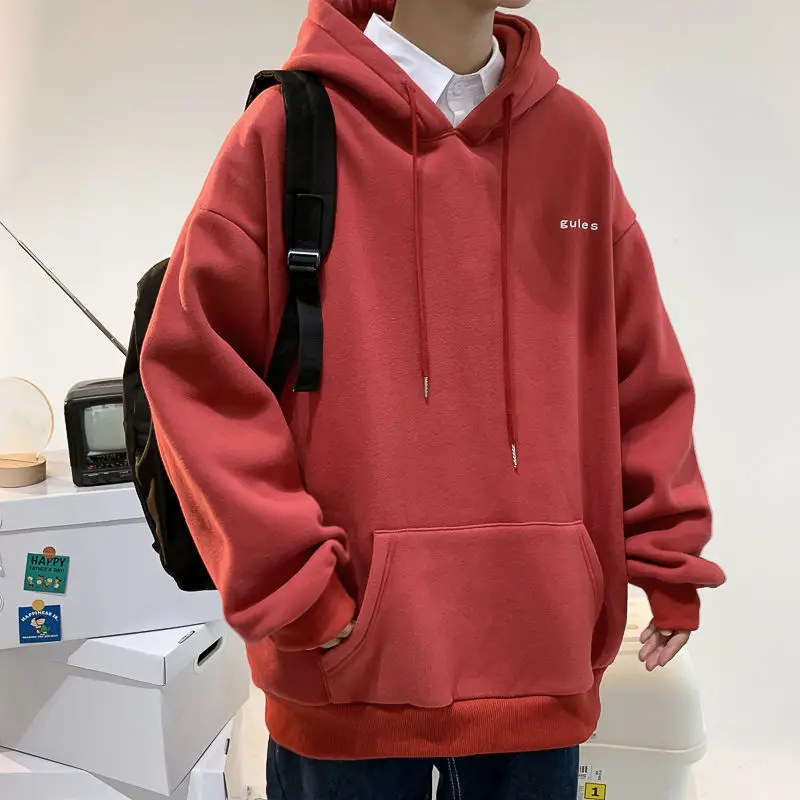 Autumn New Hong Kong Style Hoodie Men's Loose Casual Coat Fat Plus Fat Size Fashion Versatile Top
Autumn New Hong Kong Style Hoodie Men's Loose Casual Coat Fat Plus Fat Size Fashion Versatile Top