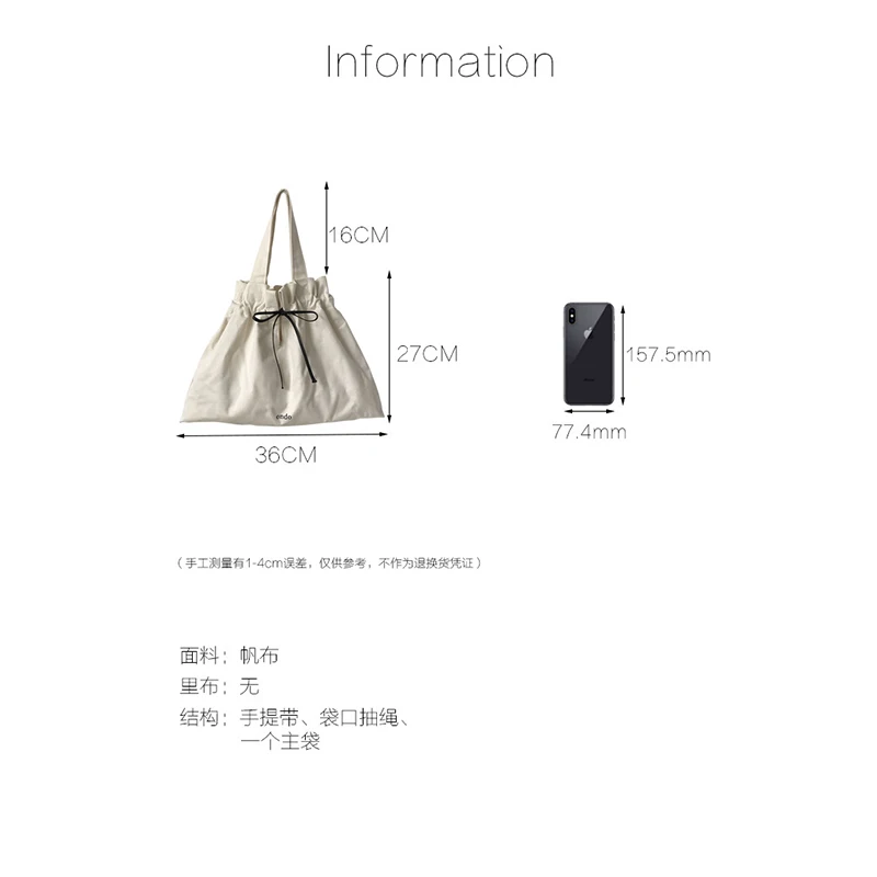 Canvas Drawstring Mini Totes Bag for Women 2021 Shoulder Handbags Girls Female Wallets Japanese style Cute Casual Shopper Bags
Canvas Drawstring Mini Totes Bag for Women 2021 Shoulder Handbags Girls Female Wallets Japanese style Cute Casual Shopper Bags