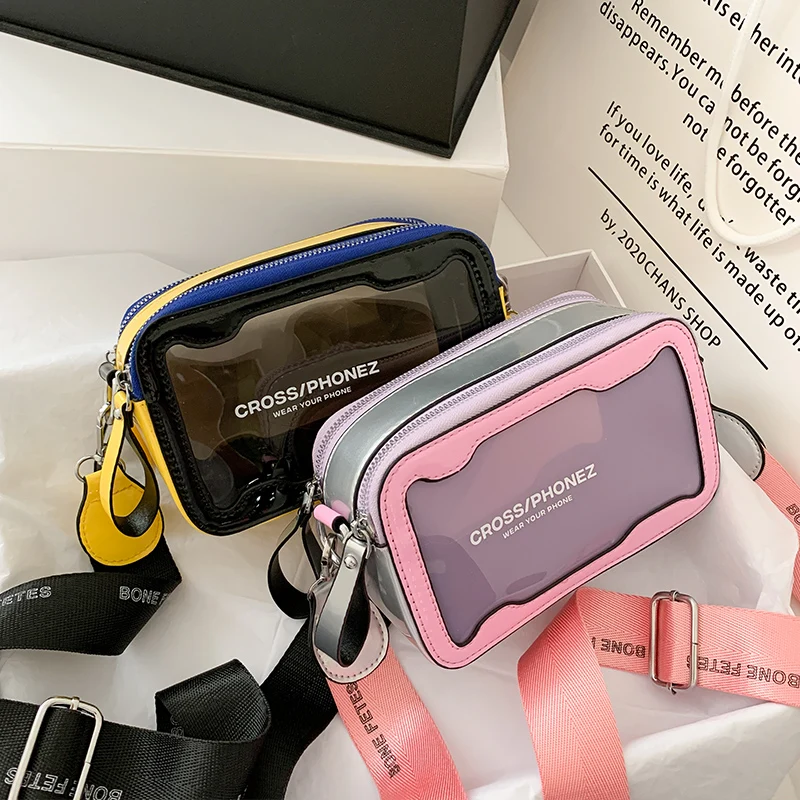 Queenie Fashion Bag Casual Colorful PVC Transparent Bag Crossbody Bag Small Flap Bag Shoulder Bag Candy Bag For Women Handbag
Queenie Fashion Bag Casual Colorful PVC Transparent Bag Crossbody Bag Small Flap Bag Shoulder Bag Candy Bag For Women Handbag